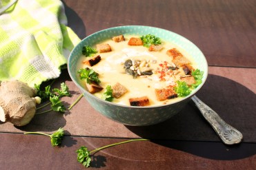 Kartoffel-Ingwer Suppe